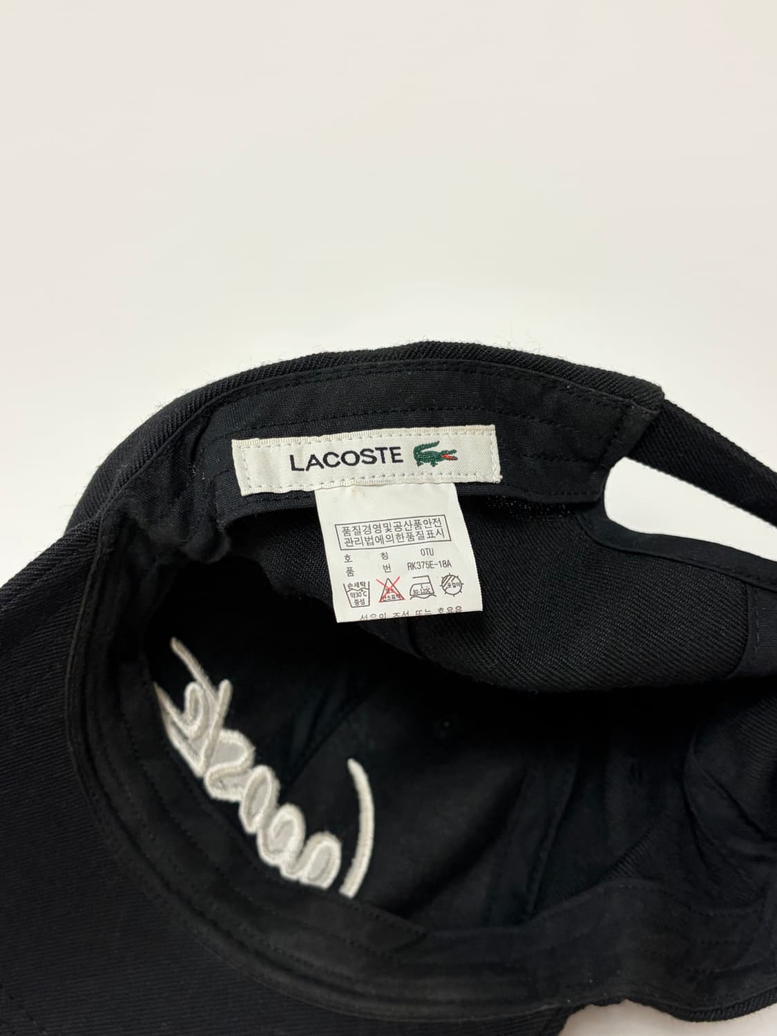 라코스테 동일드방레 6패널 볼캡 상품이미지6