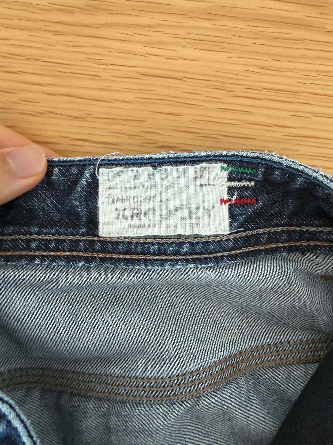 디젤(DIESEL) KROOLEY 데님 팬츠(ITALY) 상품이미지9