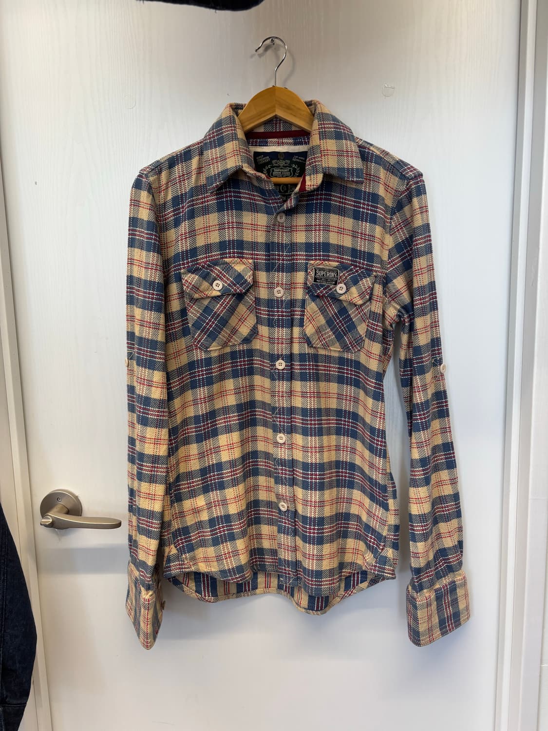 Superdry check shirt 상품이미지1