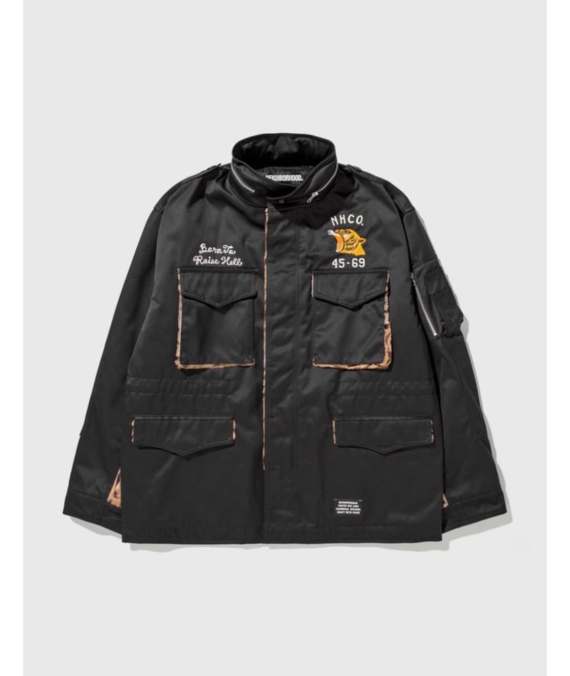 네이버후드 M-65 JK EC 자켓 블랙 상품이미지2