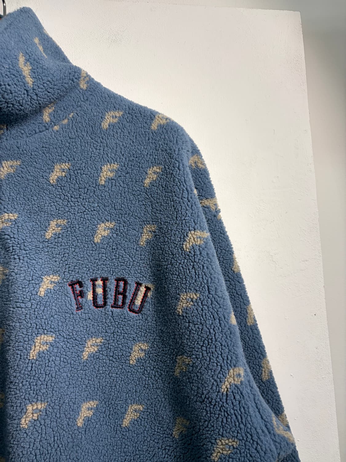 FUBU 후부 노르딕 패턴 플리스 후리스 105 상품이미지3