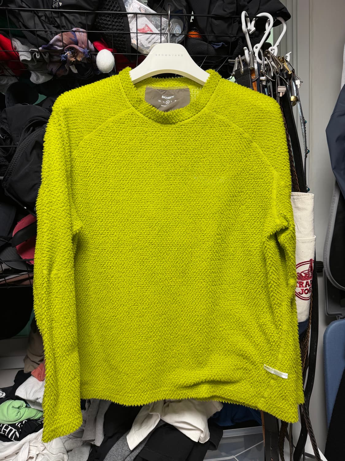 Satisfy-fuzzfleece AD 롱슬리브 상품이미지1