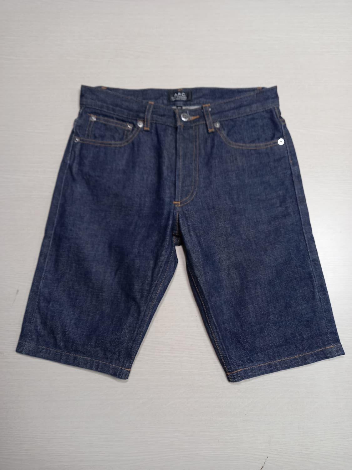 26 새상품 A.P.C Macau 생지 데님 반바지 26-625 상품이미지1