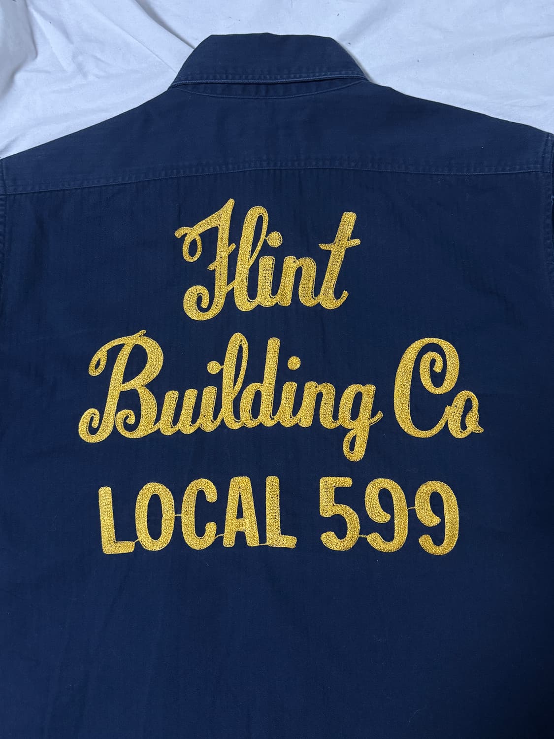 Headlight 체인스티치 자수 hbt 워크셔츠 토요엔터프라이즈 상품이미지3