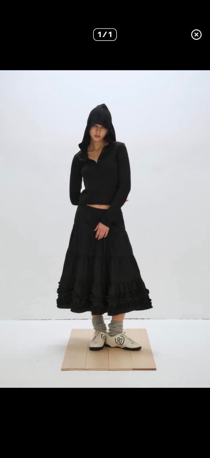 [새상품]플리즈 프로젝트 프릴치마 상품이미지1