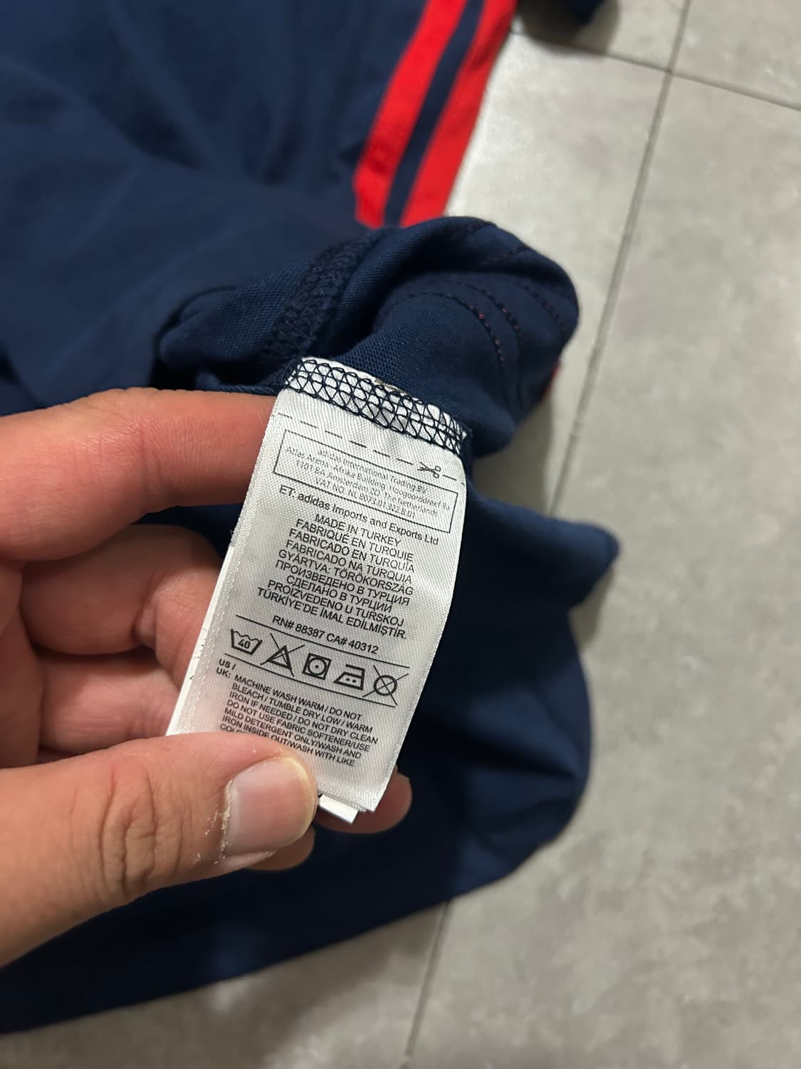 아디다스 해외판 빈티지 숏슬리브 티셔츠  100size  상품이미지7