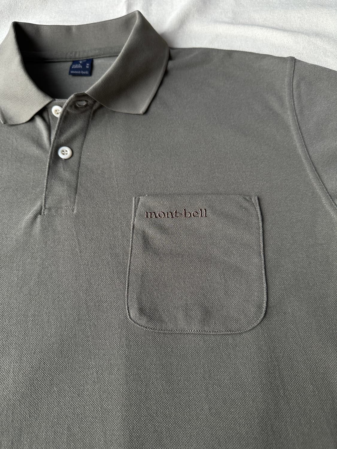 몽벨 재팬 피케 반팔 카라티 올리브그린 L 상품이미지4