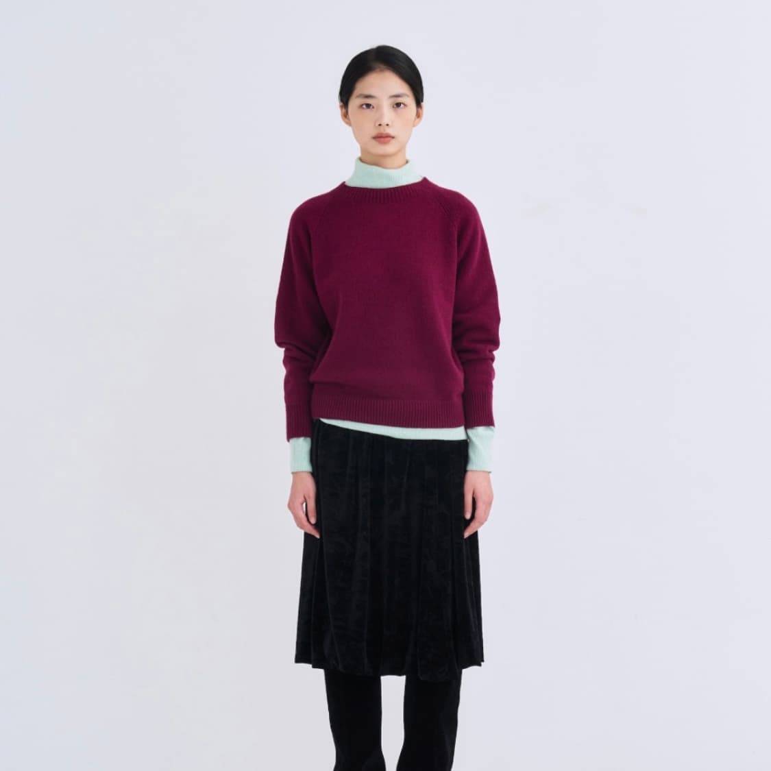 포코포스카 FINE MERINO ROUND KNIT  상품이미지1