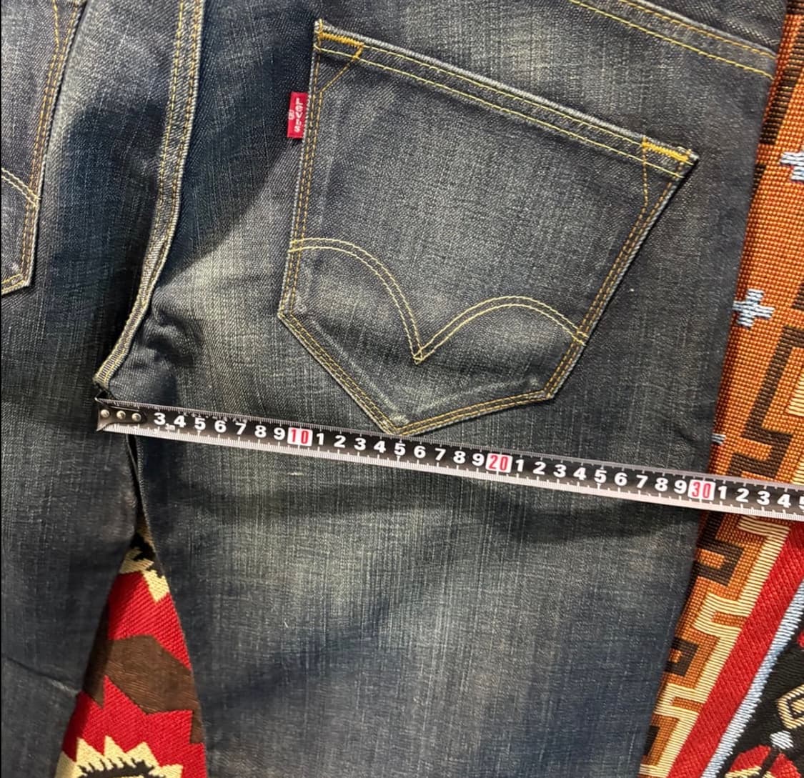 새상품)리바이스 503 Loose Fit 워싱 데님팬츠 상품이미지5