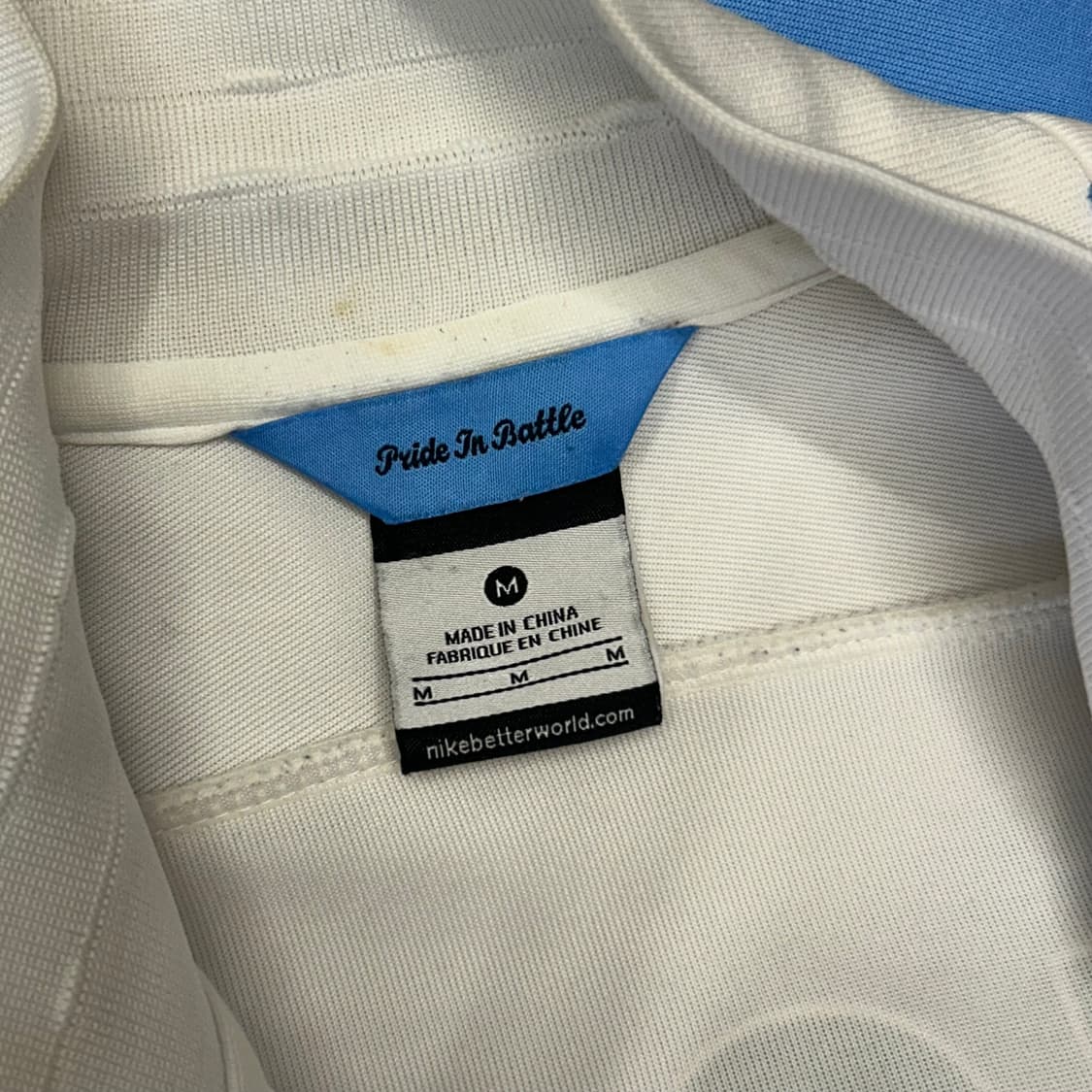 M 나이키 맨체스터 시티 화이트 트랙탑 상품이미지4