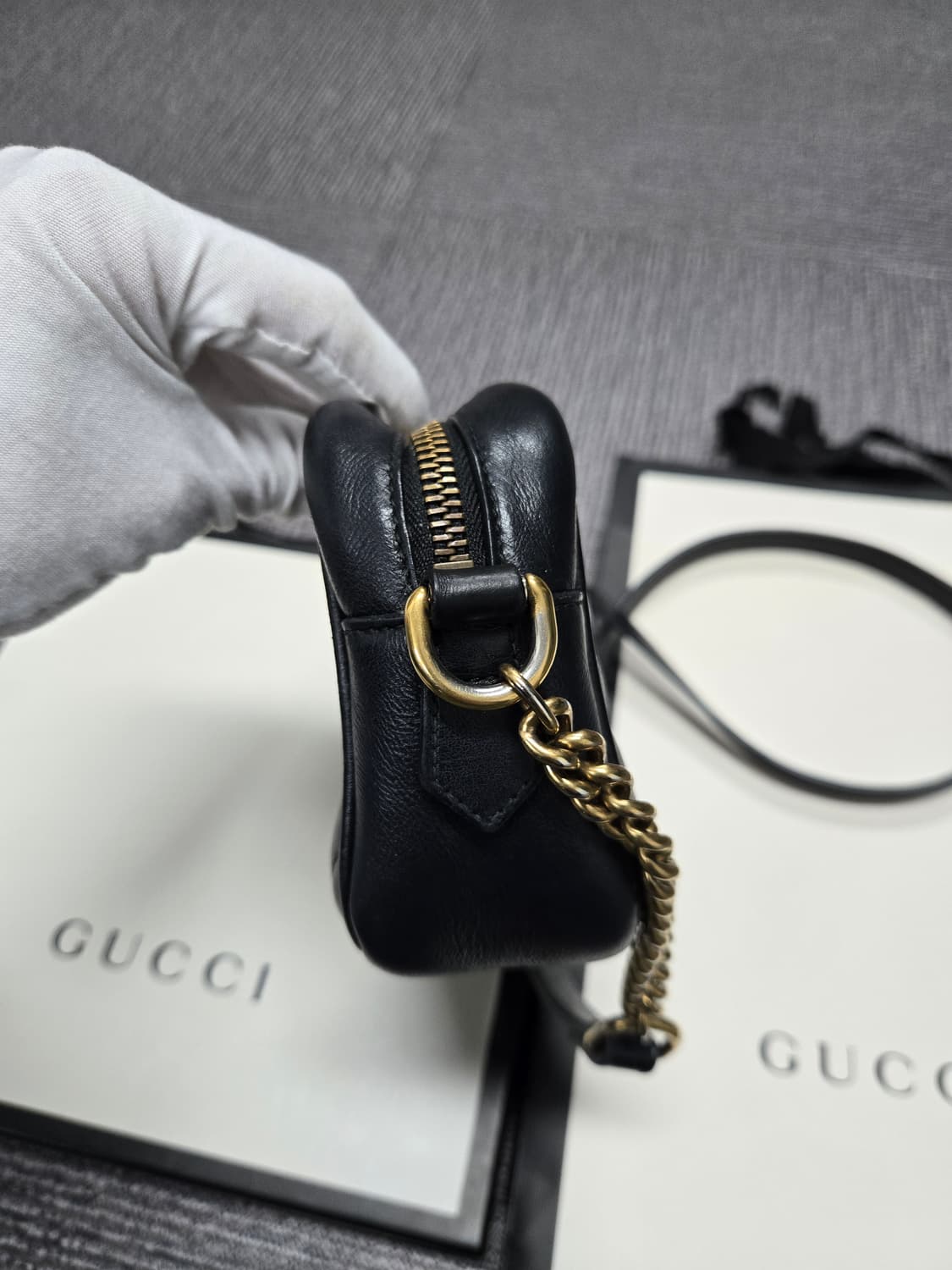 [특가][정품]구찌 마몬트 GG 숄더백 상품이미지4