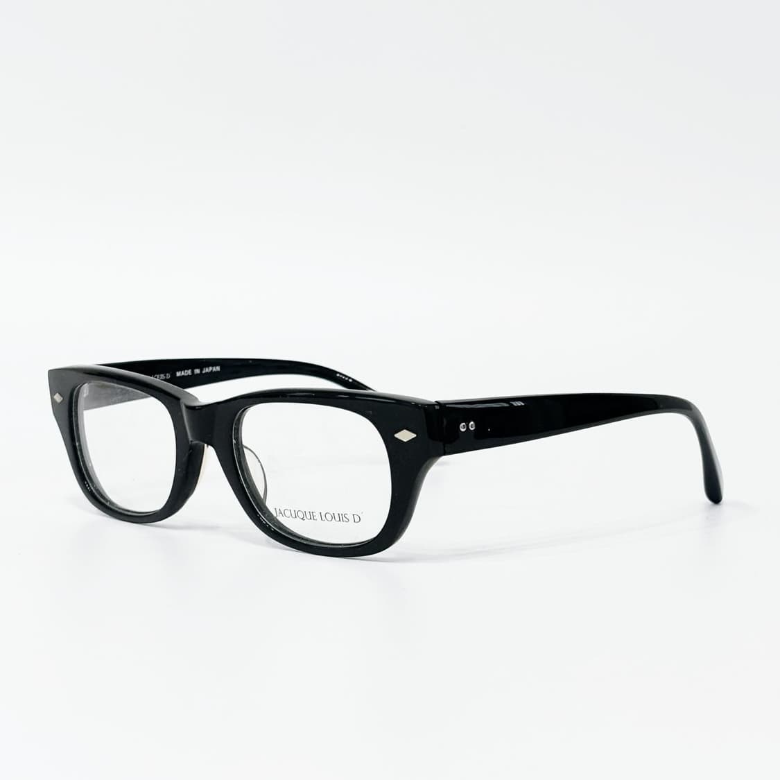 JACUQUE LOUIS D’ 블랙 뿔테 데드스탁 빈티지안경 상품이미지2