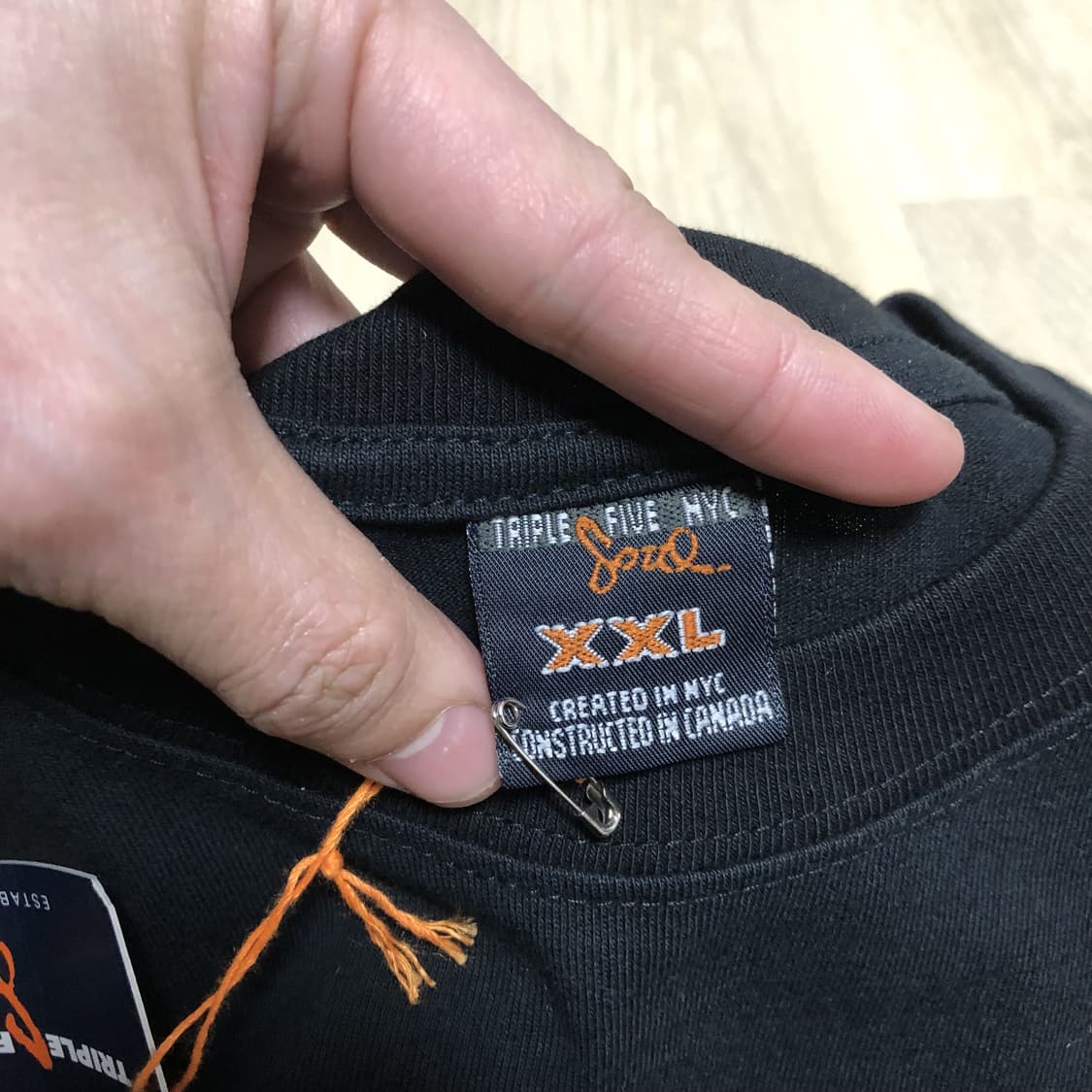 (XXL) 새상품 00's 데드스탁 트리플 파이브 소울 캐나다제조 박스티 상품이미지6