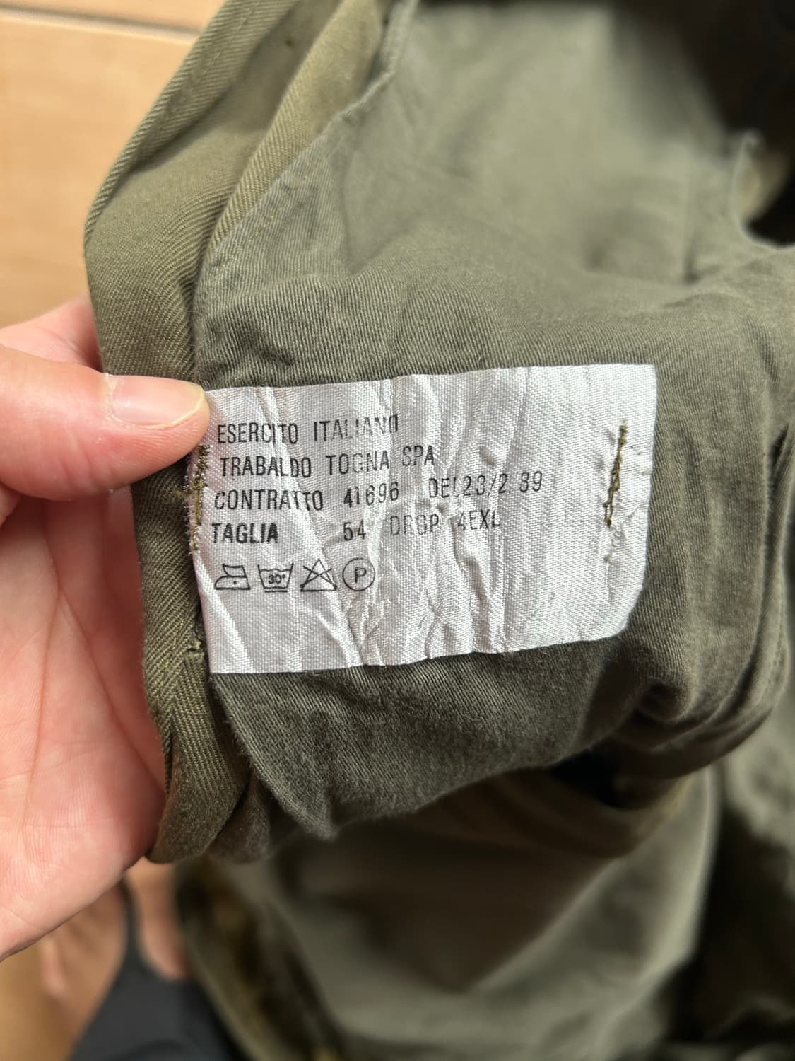 80‘s Italy army field jacket 상품이미지6