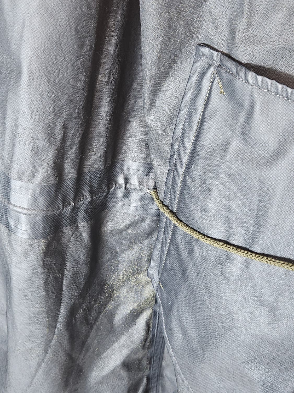 유니클로 블록테크 피쉬테일 M65 올리브카키 롱자켓 L 상품이미지4