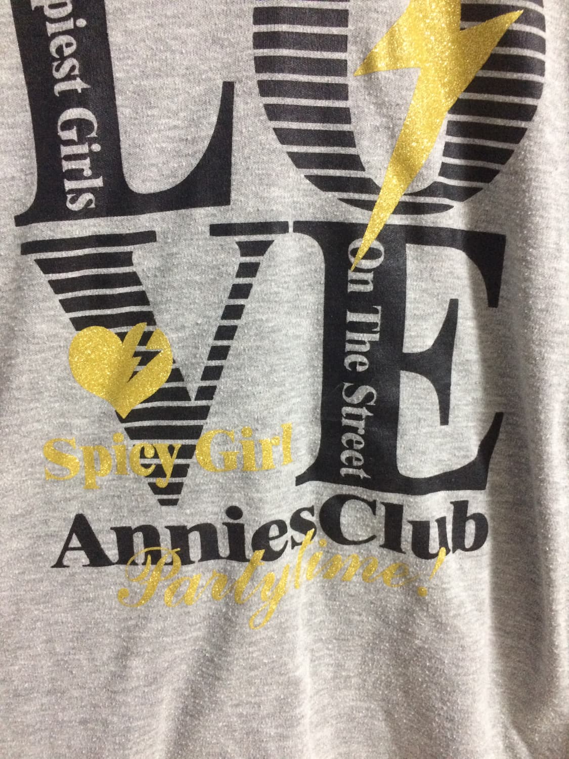 Annise club 갸루 러블리 롱슬리브 상품이미지2