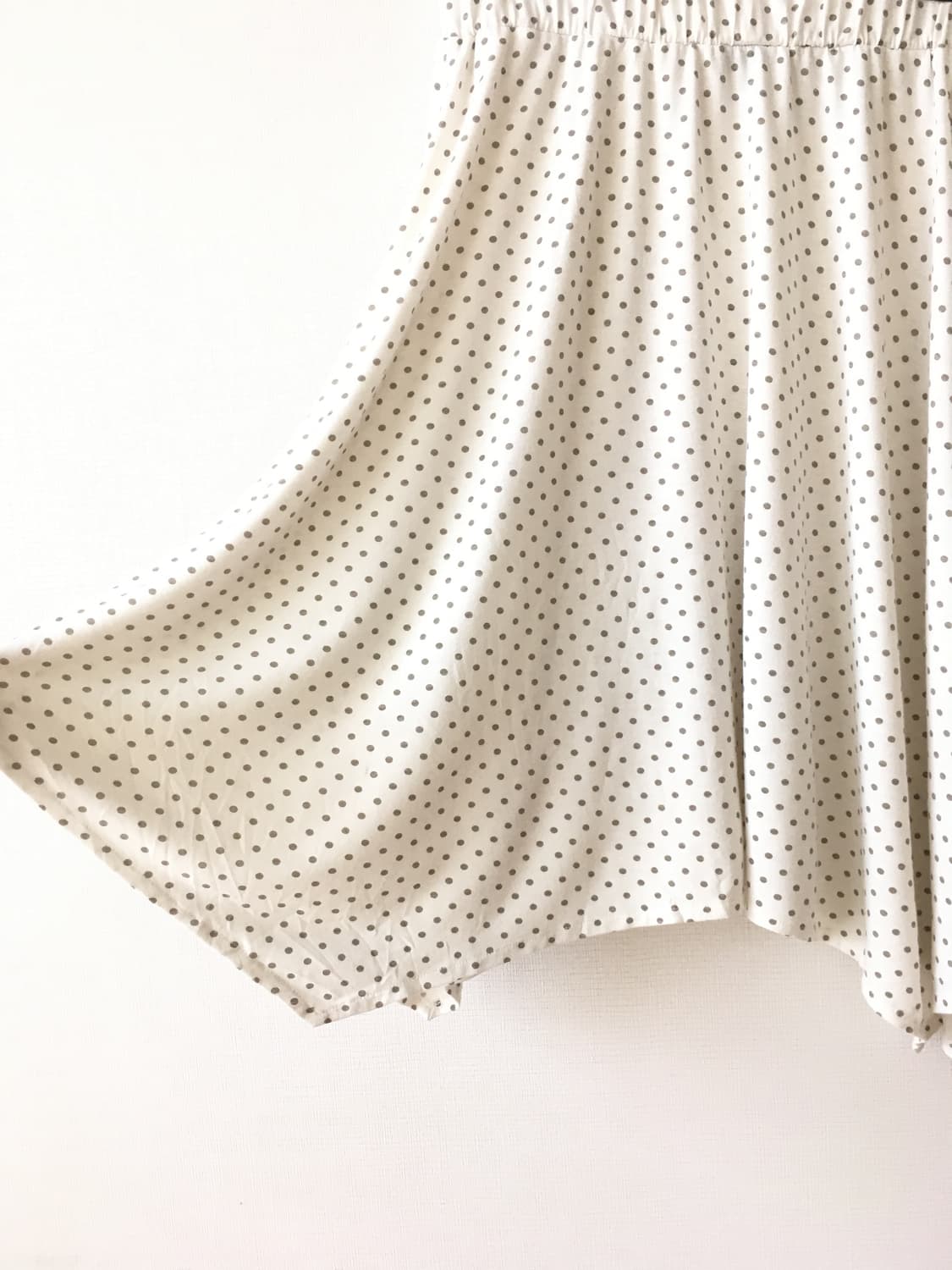 도트 언발 레이어드 스커트 상품이미지3