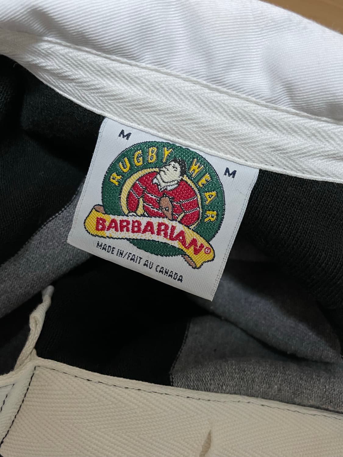 바바리안 럭비티셔츠 m 상품이미지3