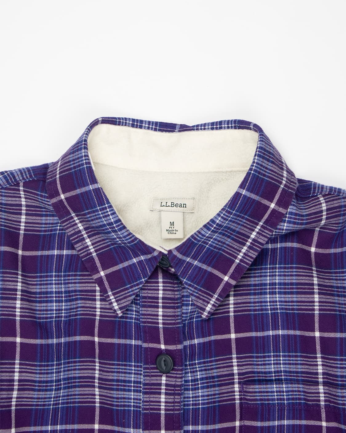 엘엘빈 플리스 라이너 플란넬 셔츠 상품이미지2