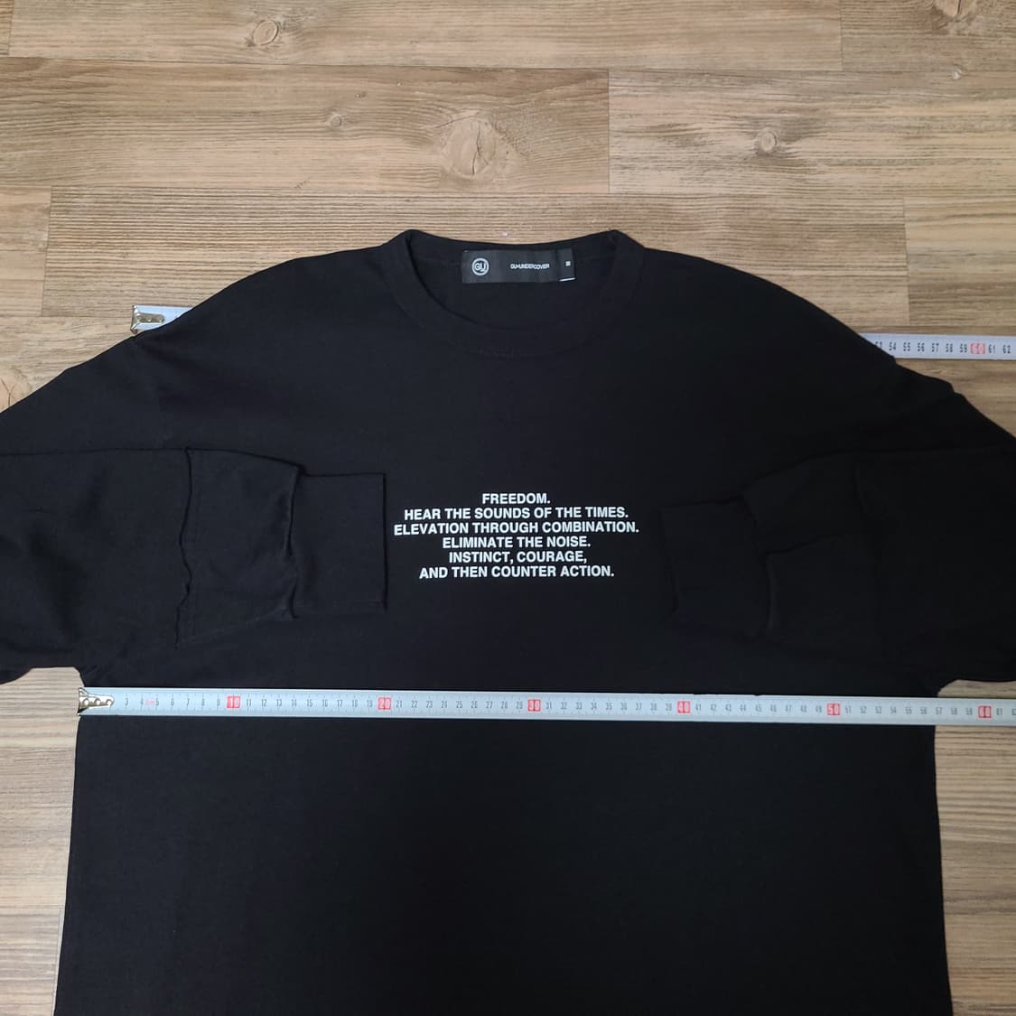 (M 100) GU 언더커버 UNDERCOVER그래픽 긴팔 티셔츠 맨투맨 상품이미지7