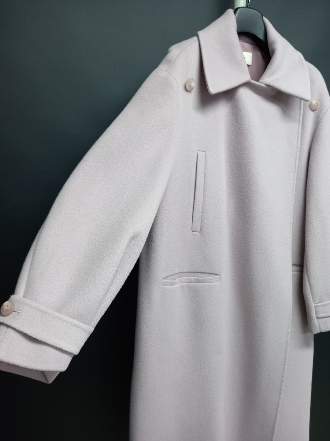 시스템 추동 캐시미어블랜 맥시 롱 코트 44-66 상품이미지3