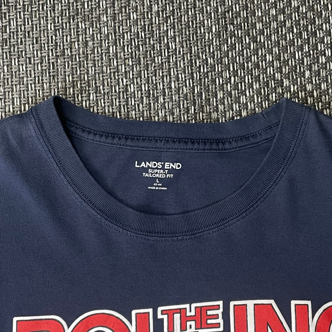 랜드엔드 네이비 롤링스톤즈 락티셔츠 L 상품이미지3