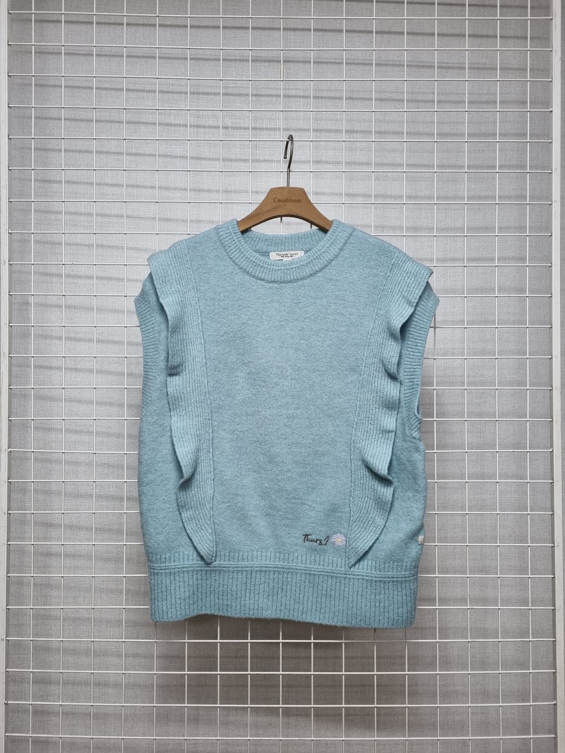 써스데이아일랜드 니트조끼 니트베스트 상품이미지2