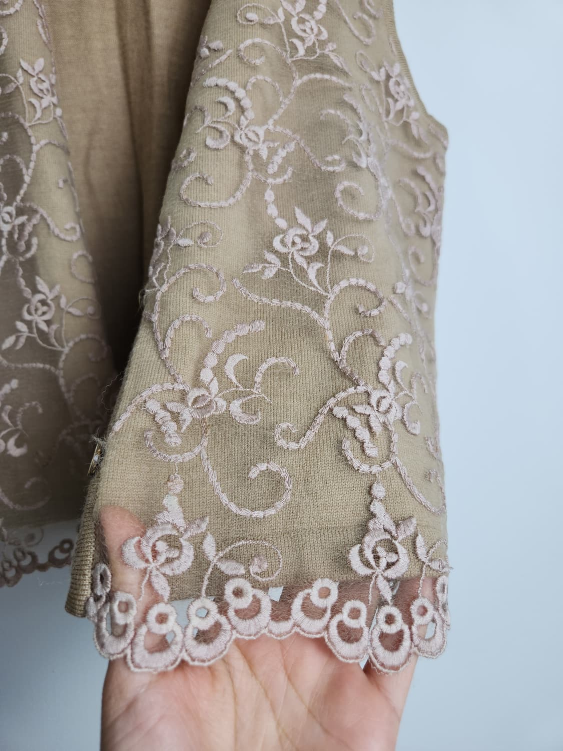 자수 가디건 베스트 상품이미지6