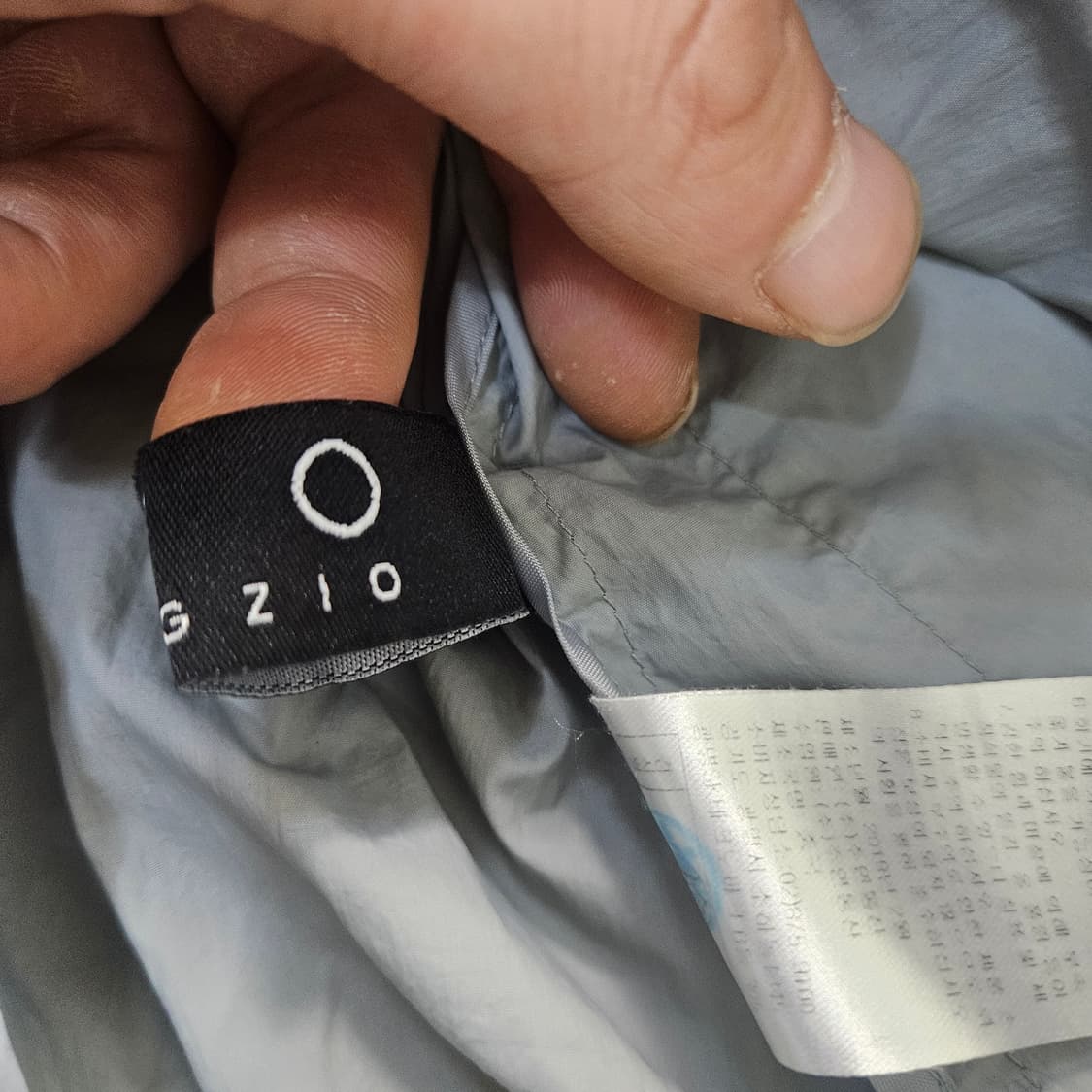 66 지오송지오 바람막이 후드 롱 자켓 0311Y 상품이미지4