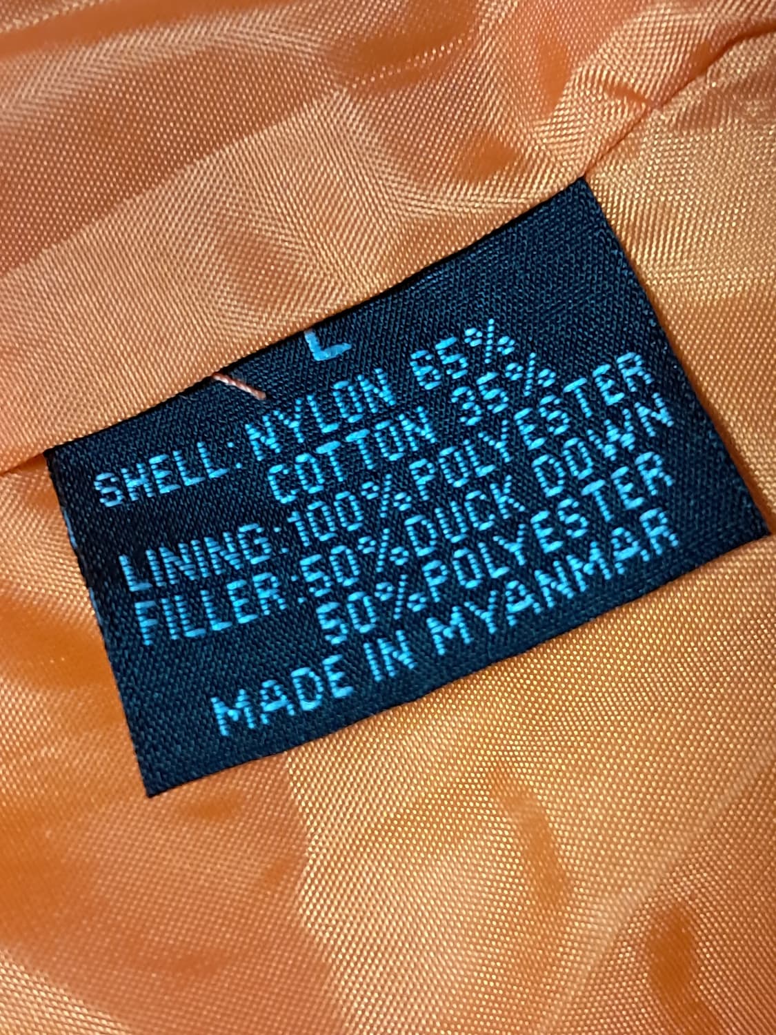 WITH B. 패딩 파카 L 상품이미지10