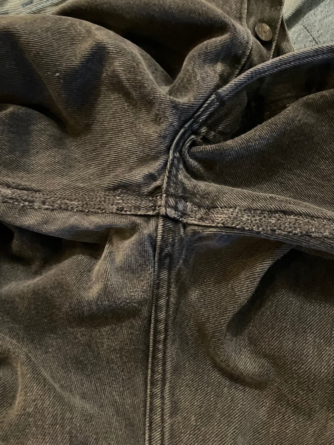 90s USA 빈티지 리바이스 501 0660 블랙진 흑청 데님 팬츠 상품이미지8