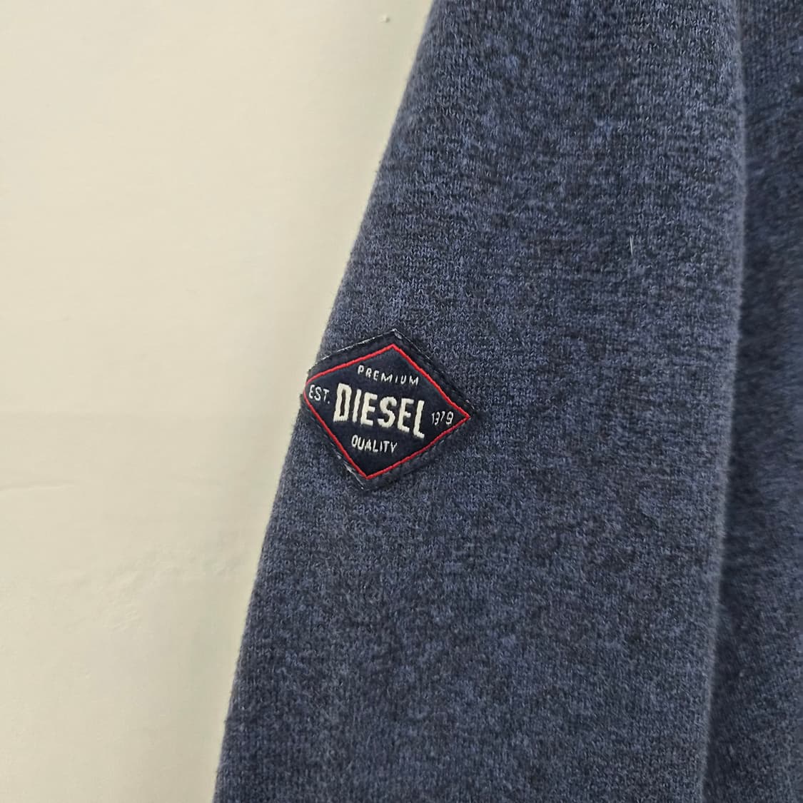 디젤 하프넥 니트 네이비 남성 L 상품이미지3