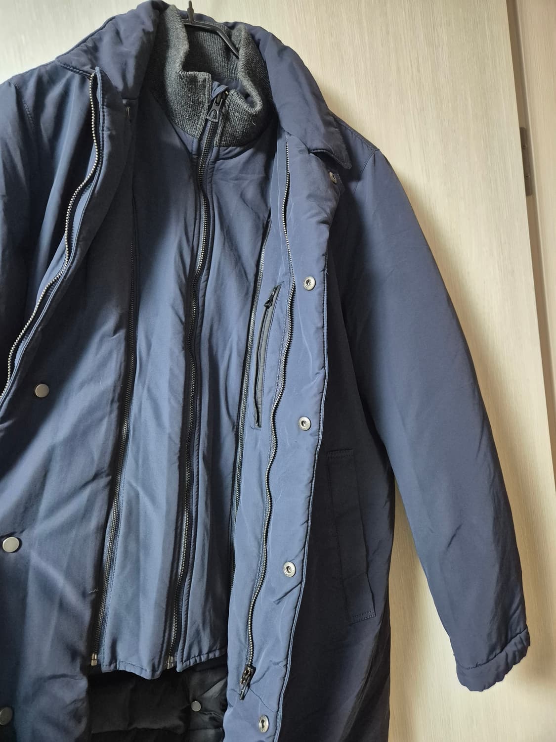 코오롱 시리즈 다운패딩 코트 점퍼 100 상품이미지4