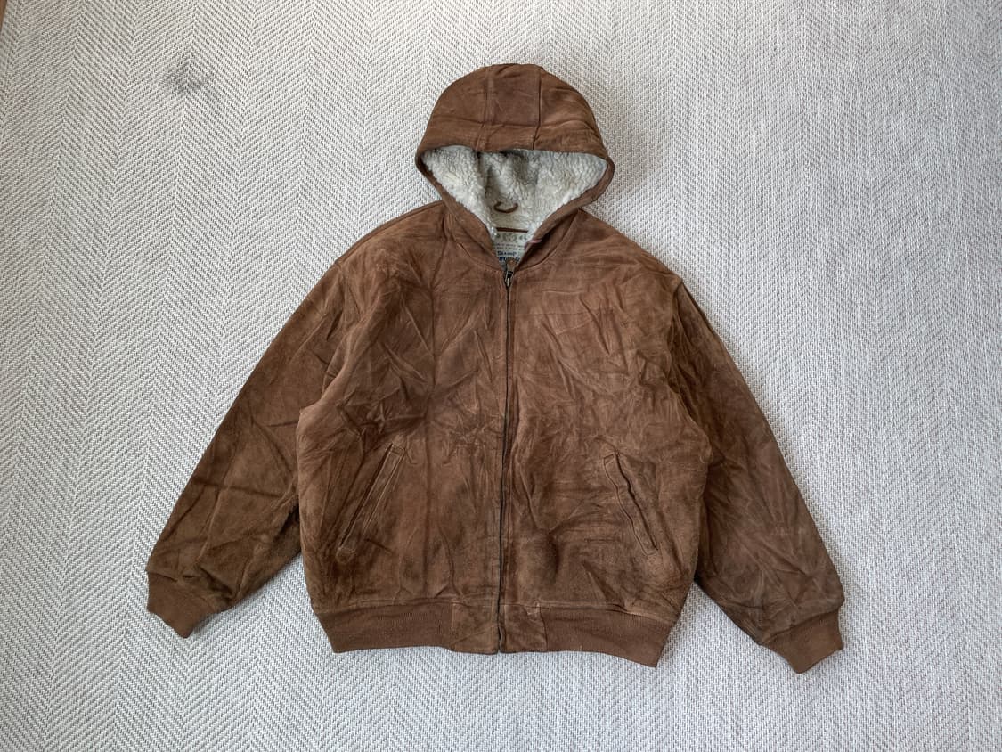 씨홉 브룩스 엔터프라이즈 스웨이드 집업 자켓 J03724 상품이미지1