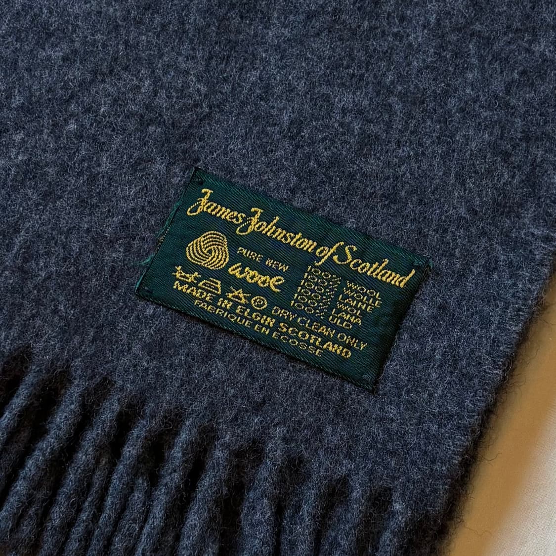 James Johnston of Scotland 퓨어 울 머플러 상품이미지2