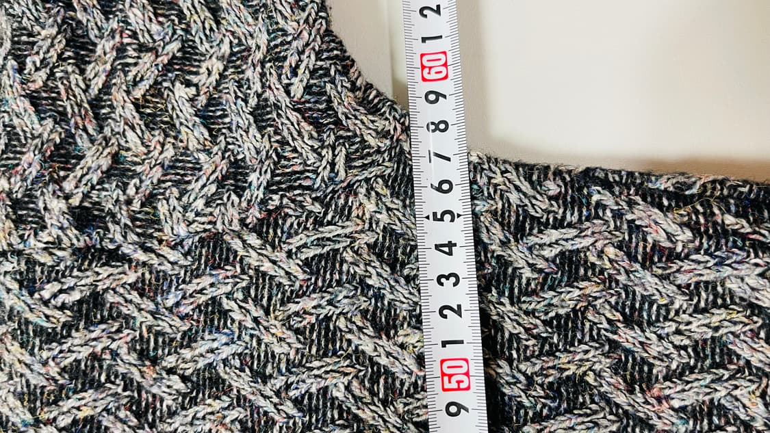 정품 미쏘니 라나 메리노 울 멀티 컬러 패턴 남성 니트 명품 가디건 M  상품이미지9