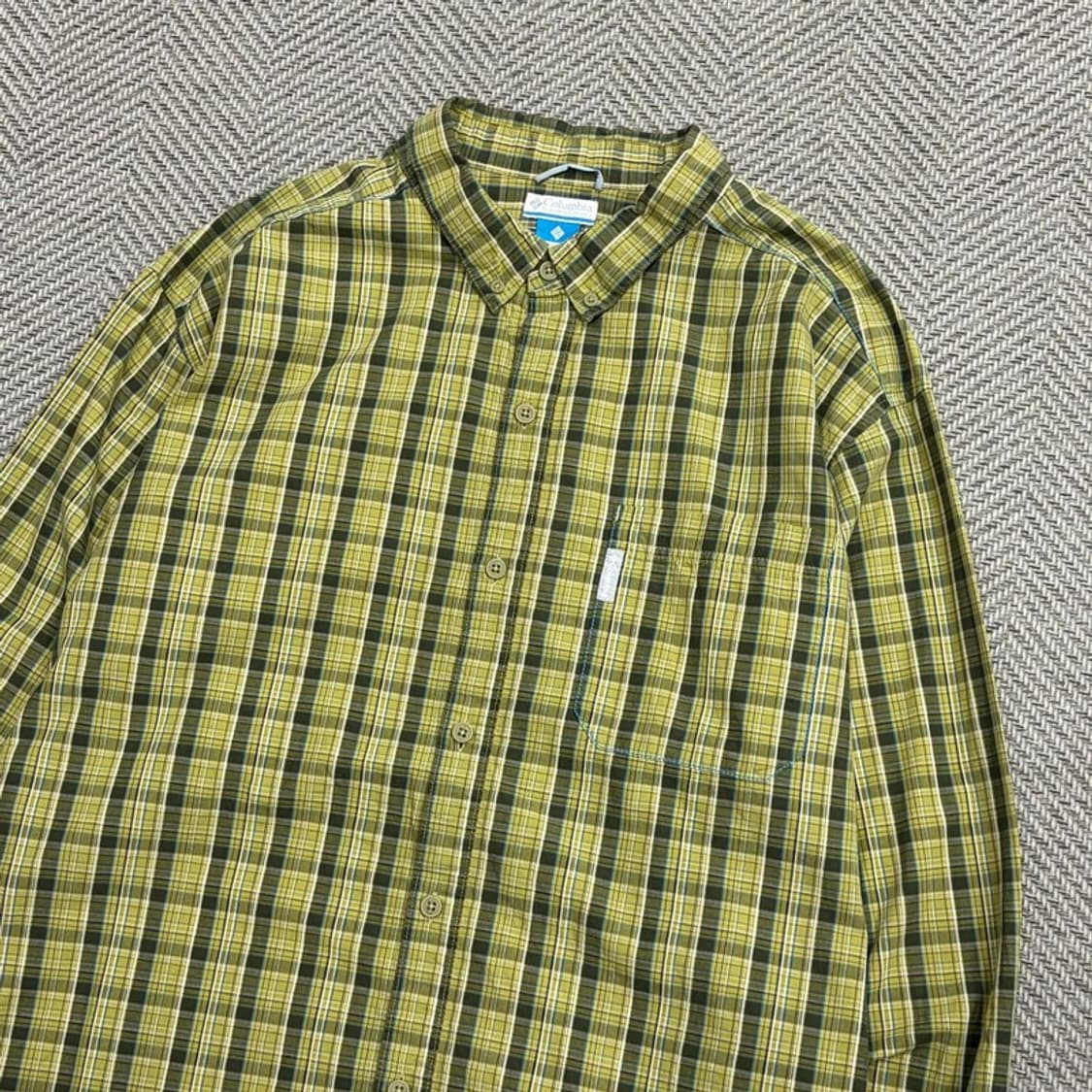 컬럼비아 체크 셔츠 v1558 상품이미지3