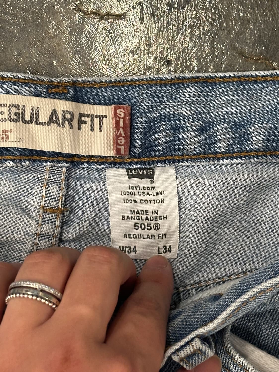 00s Levis 리바이스 505 W34 L34 상품이미지4