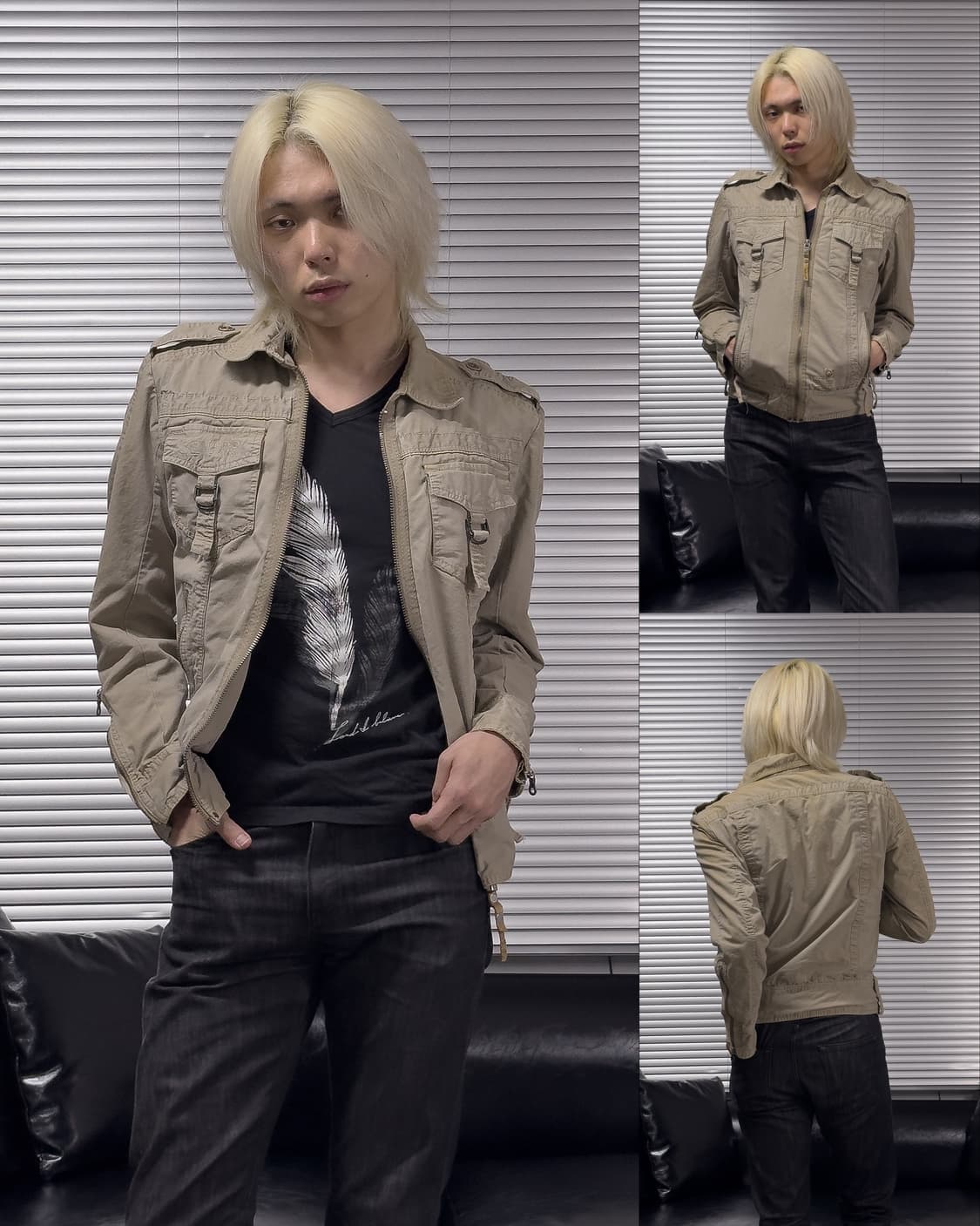 {DIESEL} Multi-Pocket Flight Jacket  상품이미지1