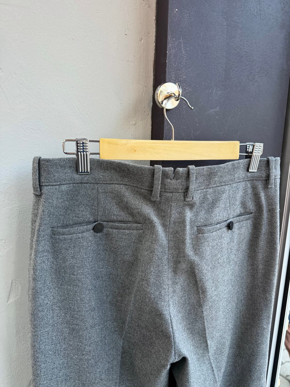 32/ 타임옴므 19FW 울 스트레이트 팬츠 상품이미지7