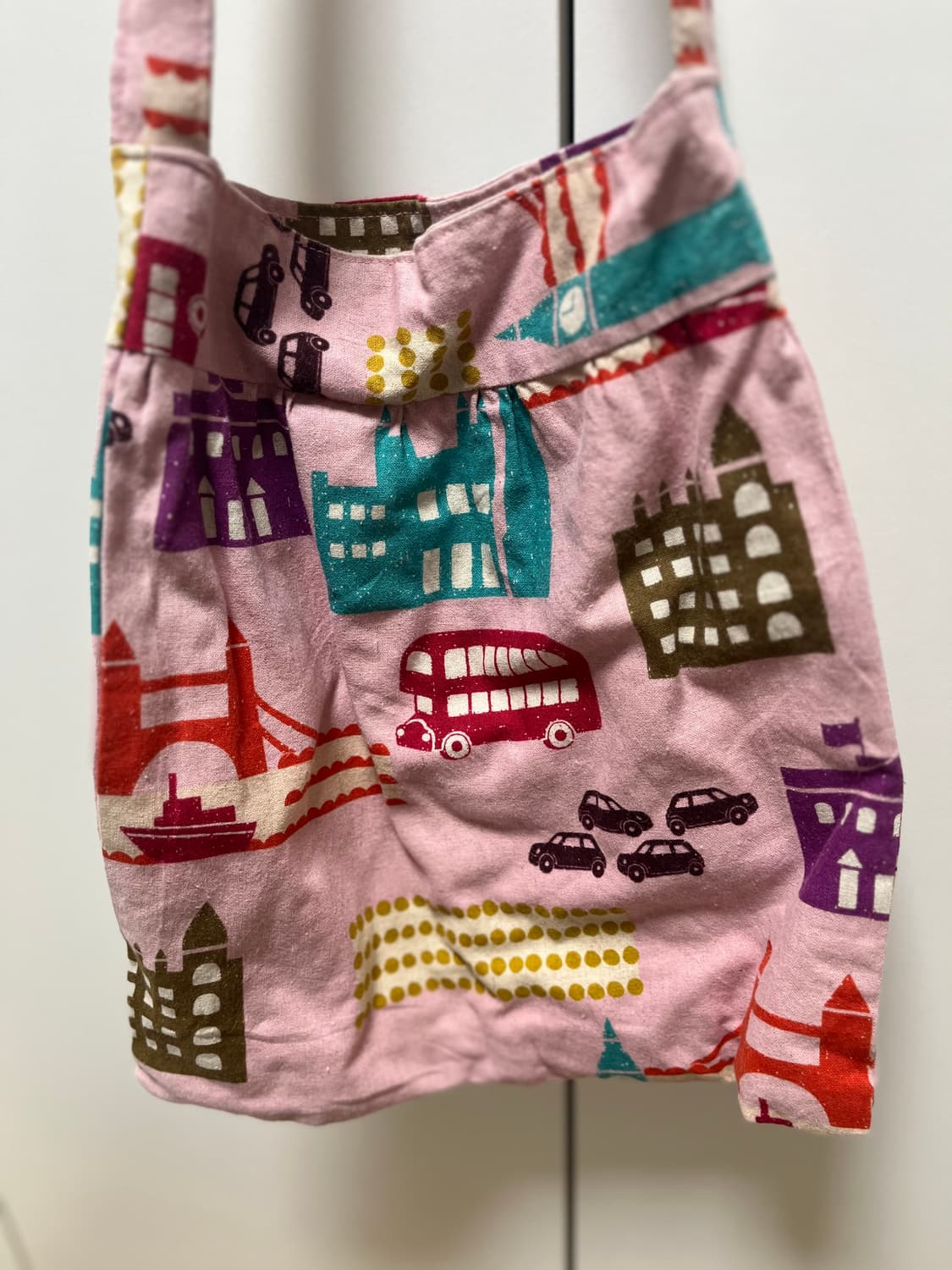 영국 런던 패턴 에코백 상품이미지3