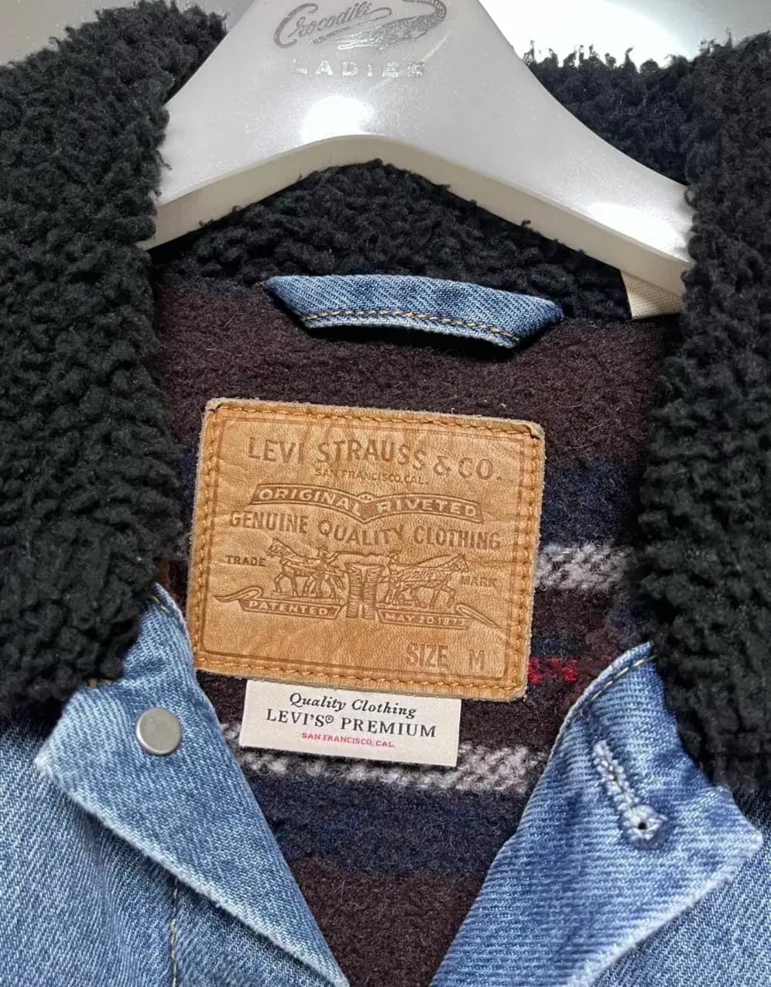 리바이스 셰르파 트러커 재킷 M 상품이미지4