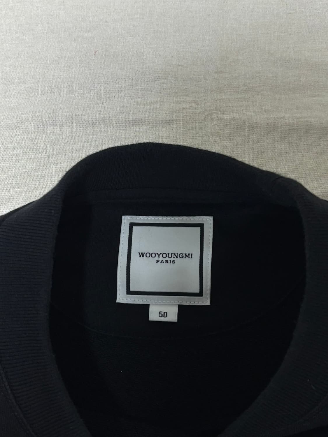 25년 구매) 우영미 백로고 맨투맨 [50] 상품이미지3