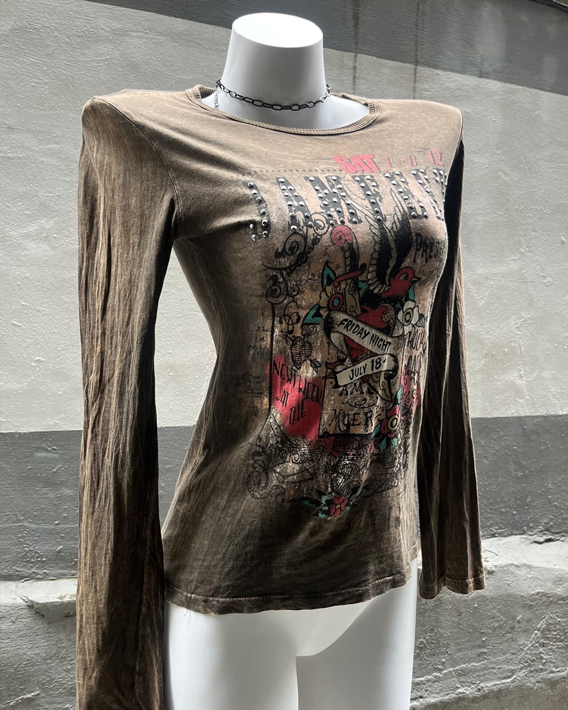 Skinny Minnie Grunge long sleeves 상품이미지2