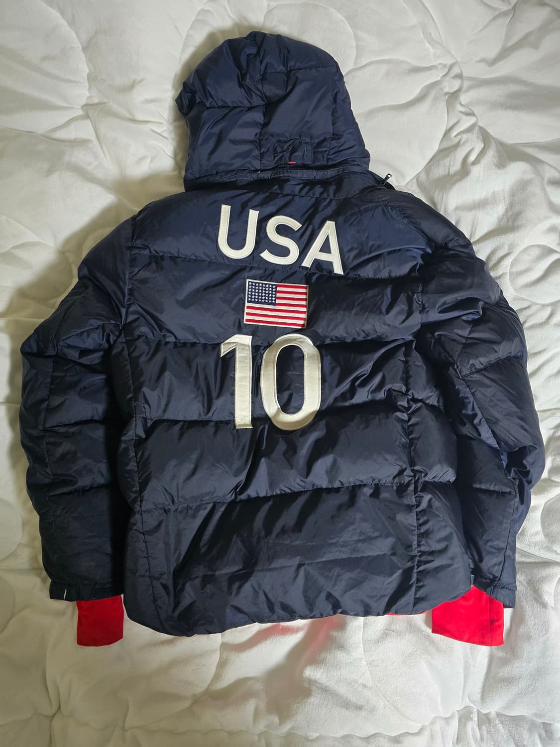 [국내정품] 폴로 랄프 로렌 USA 패치 다운 패딩 자켓 (95사이즈) 상품이미지5