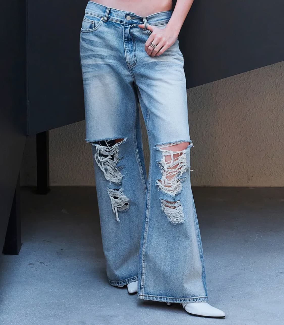 2002 아카이브스 SNYDER DISTRESSED DENIM 새상품 상품이미지1