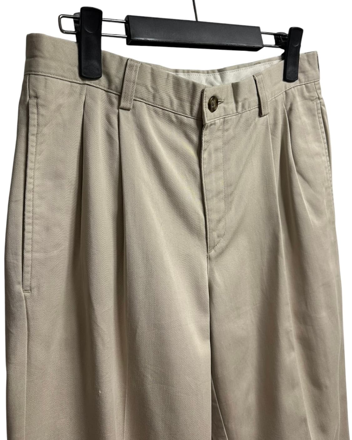 엘엘빈(L.L.Bean) 내추럴 핏 베이지 투턱 치노팬츠 30 상품이미지3