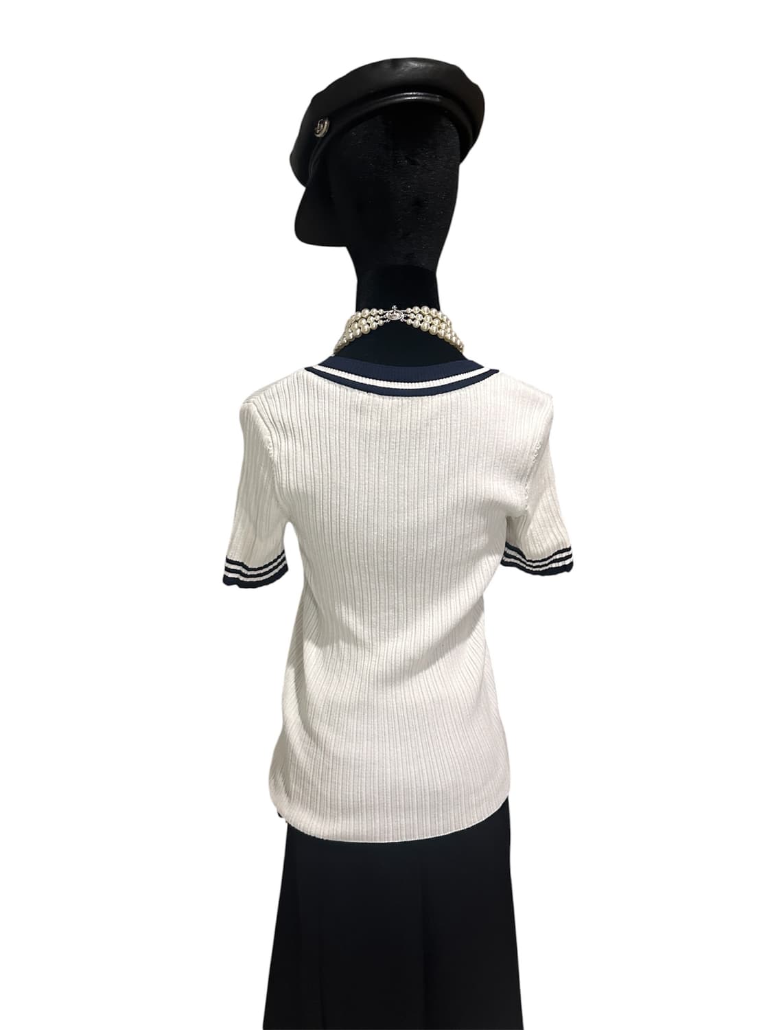 뉴진스 하니 착용) 비비안웨스트우드 orb 니트탑 상품이미지4