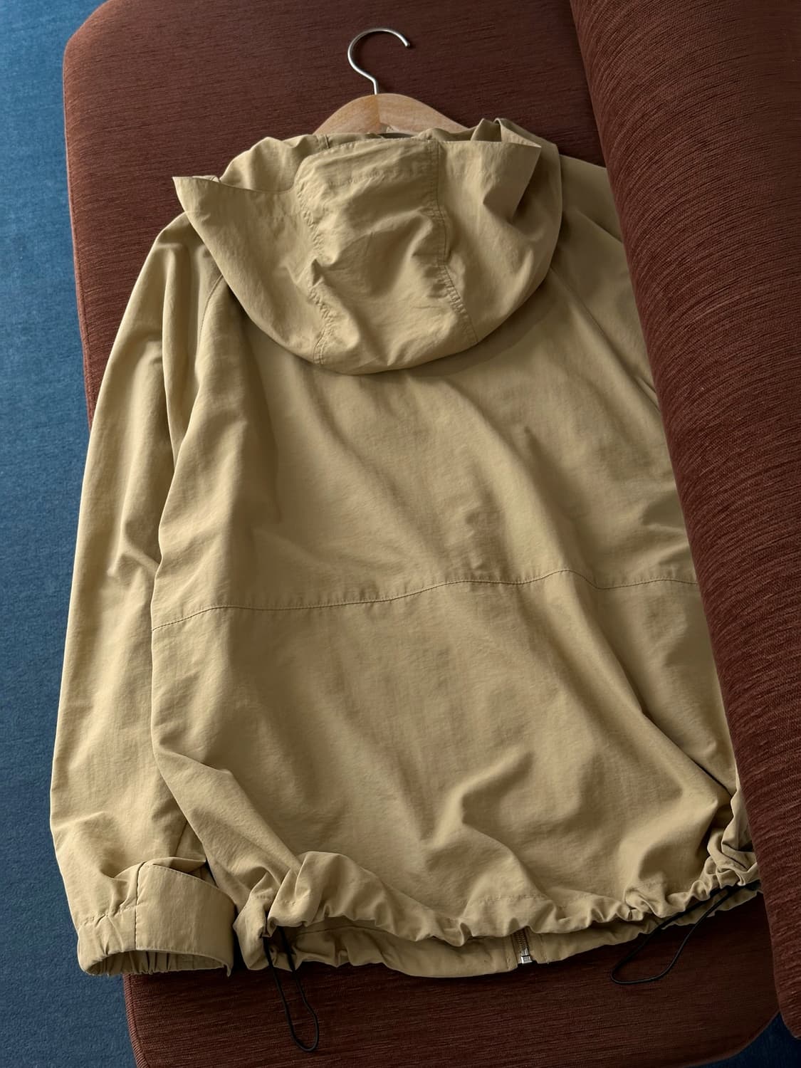 Stretched nylon design mountain parka 상품이미지10