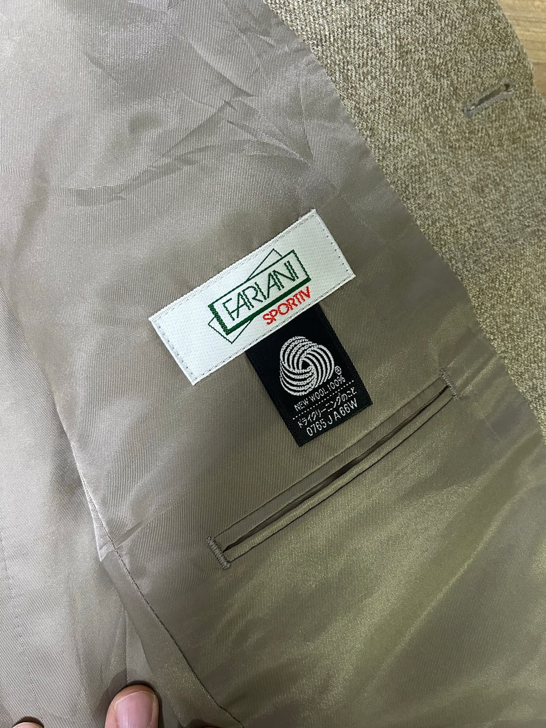 일본판 울 블레이저 사이즈 105~110 상품이미지3